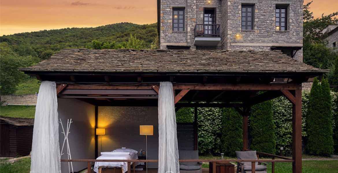 Aristi Mountain Resort ▶︎ Spabereich I GREEKCUISINEmagazine