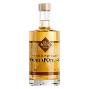 Coeur d'Orange Orangen-Liqueur Organic Ein einzigartiger Liqueur aus edlen Weindestillaten und dem intensiven Aroma mediterraner Bitterorangen