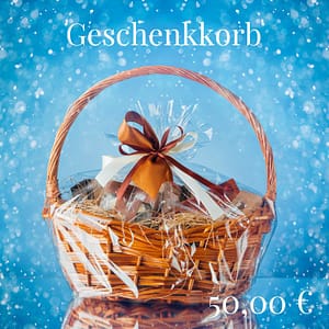 Weihnachtlicher Geschenkkorb