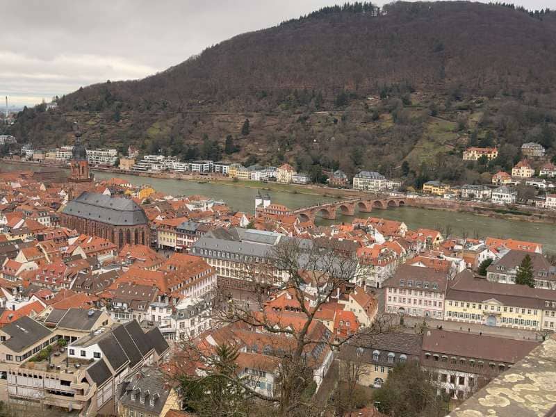 Blick auf Heidelberg